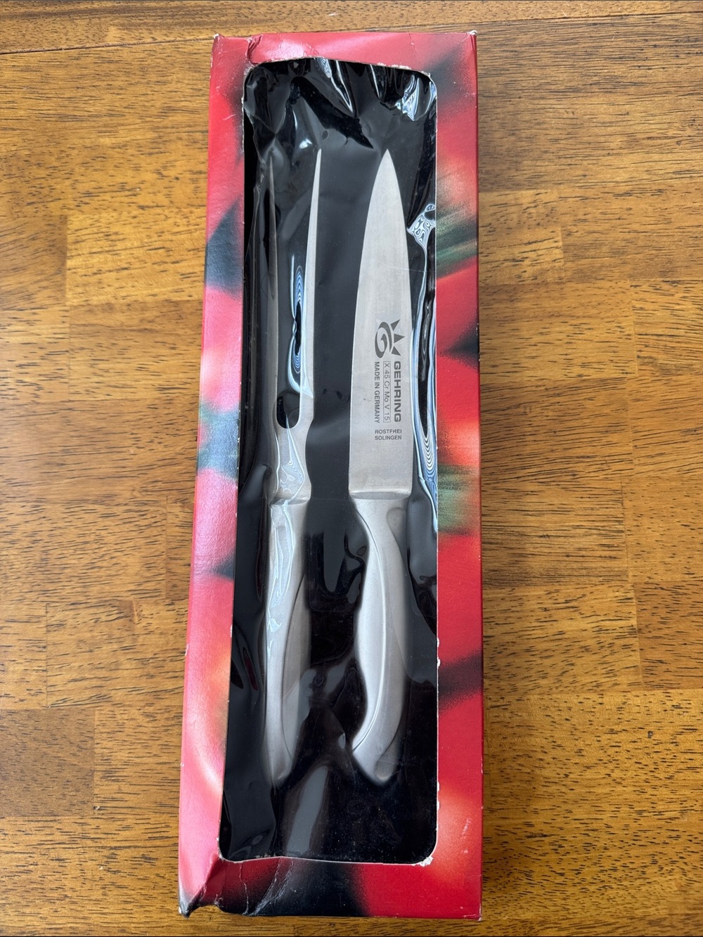Gourmet Stainless Steel Kitchen Carving Knife Set by - Gehring